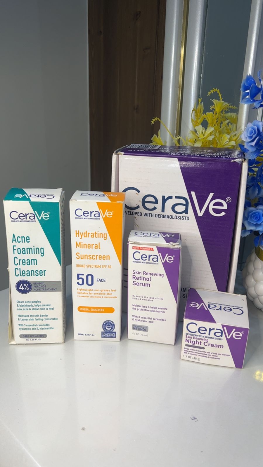 CeraVe 4 In 1 Skincare Bundle