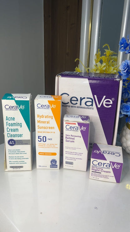 CeraVe 4 In 1 Skincare Bundle